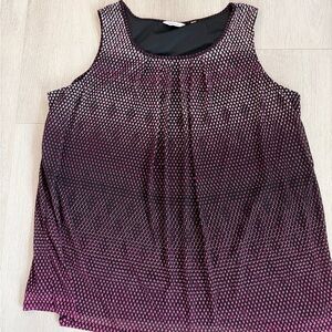 REITMANS LADIES SZ XL FULLY LINED FLOWY SLEEVELESS TANK TOP 
LIKE NEW N/S home
